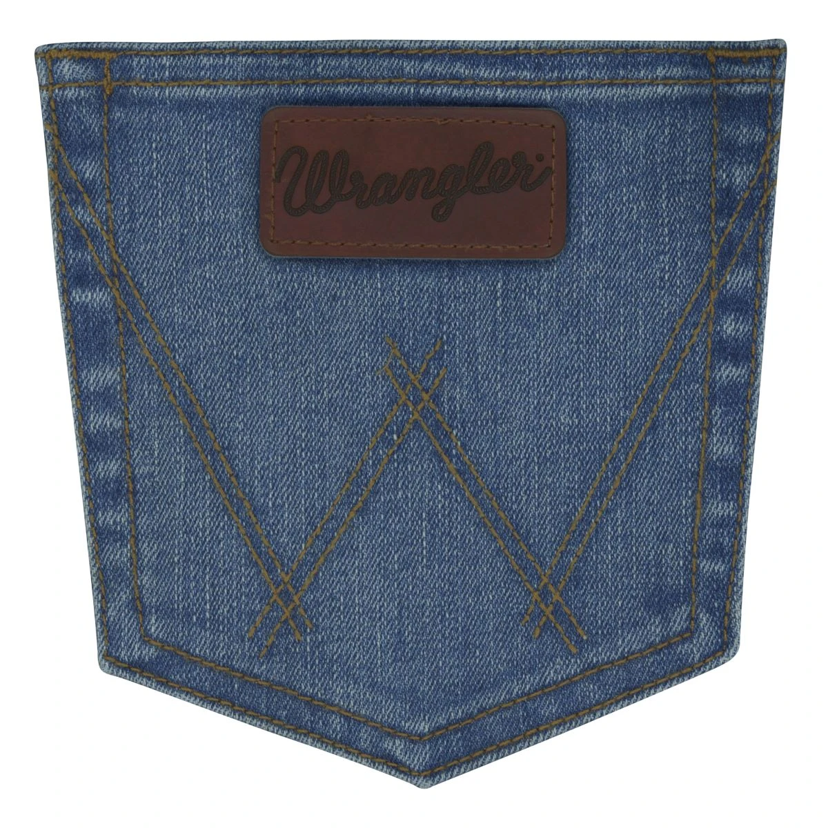 'Wrangler' Men's 20X Competition Slim Fit Straight Leg - Overcast - Image 4