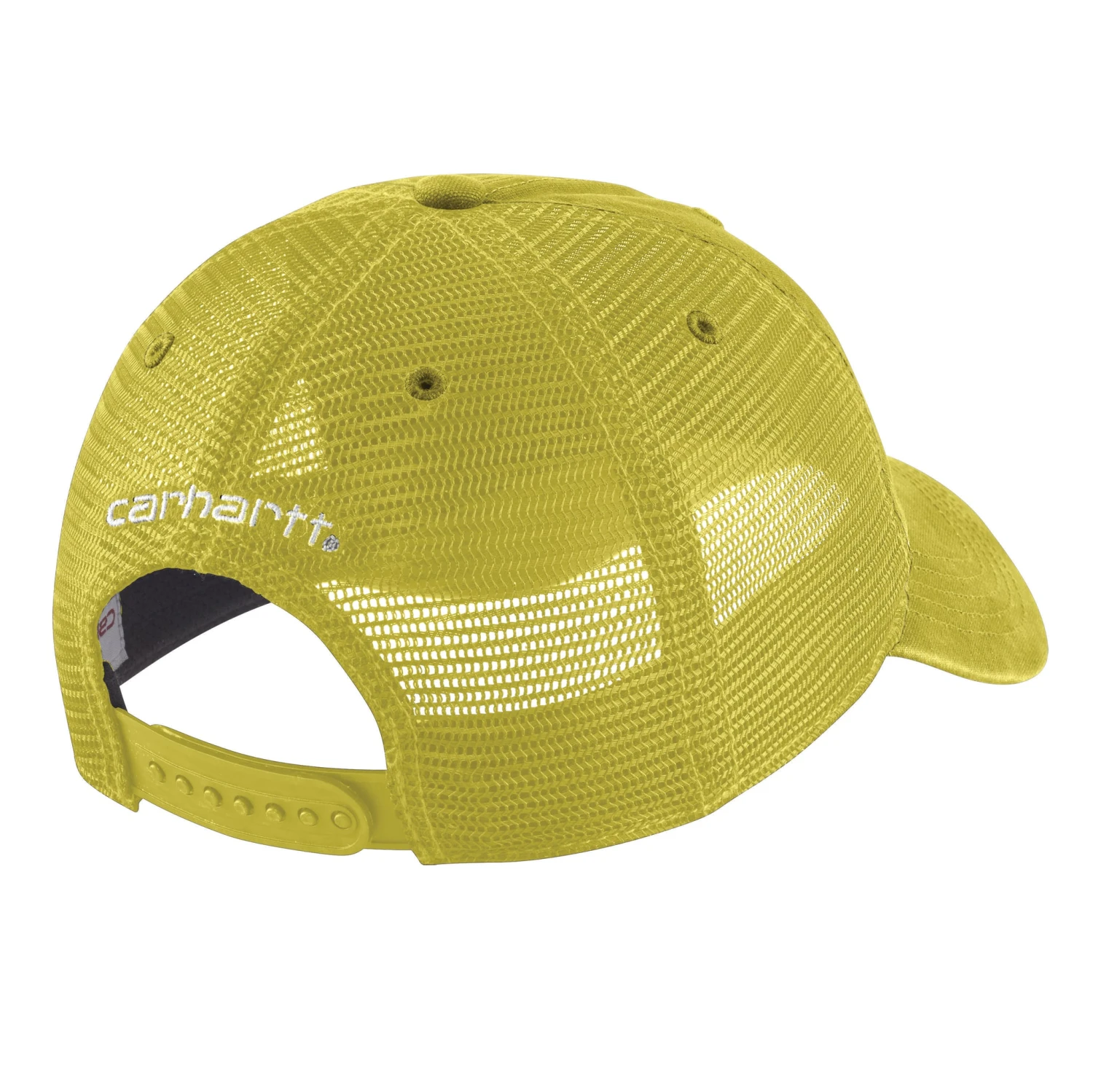 'Carhartt' Men's Adjustable Canvas Mesh-Back Cap - Warm Olive - Image 2