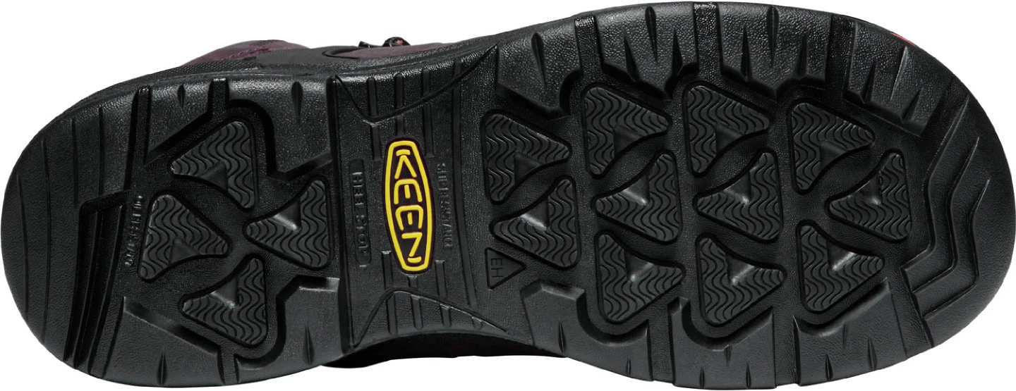 'Keen Utility' Men's 8" Dover EH WP Carbon Toe - Dark Earth / Black - Image 3