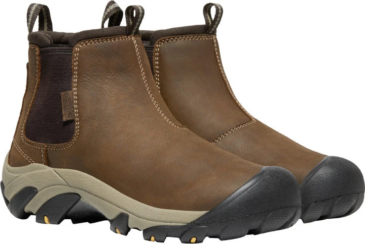 'Keen Outdoor' Women's Targhee II Chelsea Hiker - Veg Brown / Black - Image 5