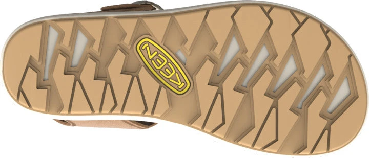 'Keen Outdoor' Women's Ellecity Backstrap Sandal - Natural / Clearly Aqua - Image 3