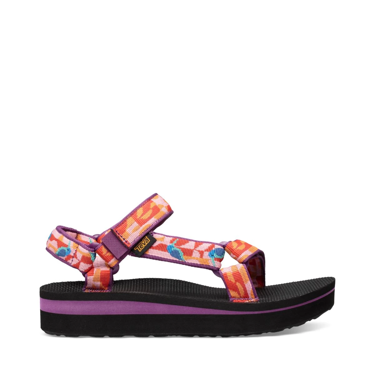 'Teva' Women's Midform Universal Sandal - Hummingbird / Gloxinia - Image 6