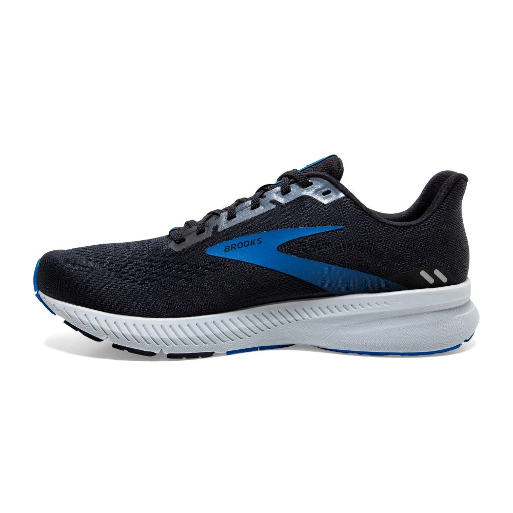 'Brooks' Men's Launch GTS 8 - Black / Grey / Blue - Image 5