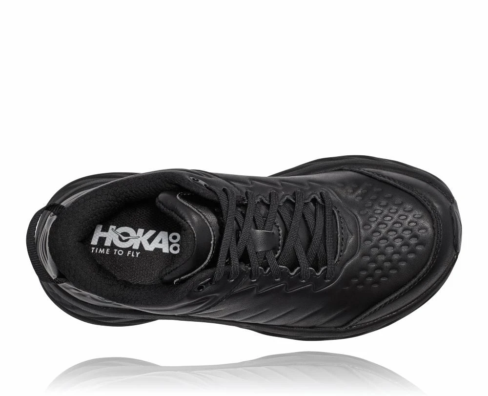'HOKA' Women's Bondi SR - Black / Black (Wide) - Image 2