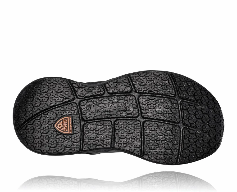 'HOKA' Women's Bondi SR - Black / Black (Wide) - Image 3