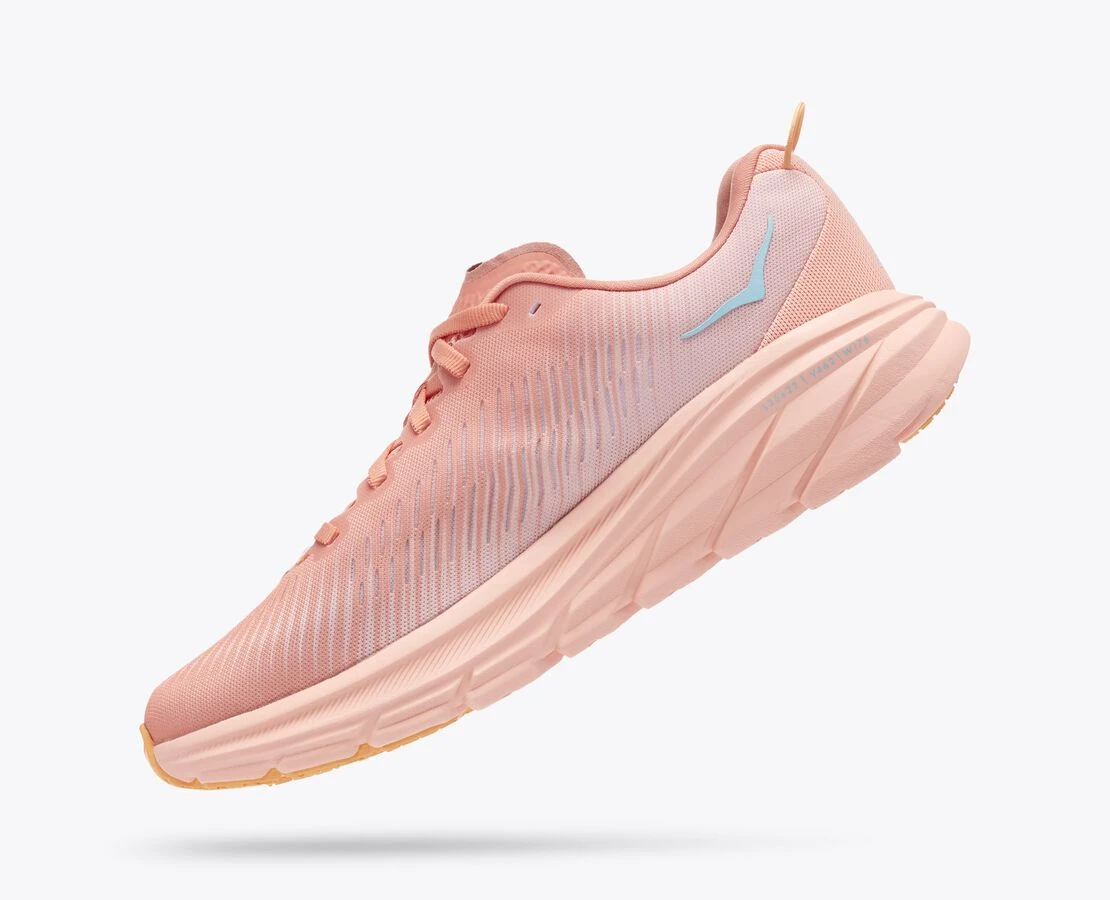 'HOKA' Women's Rincon 3 - Shell Coral / Peach Parfait - Image 5