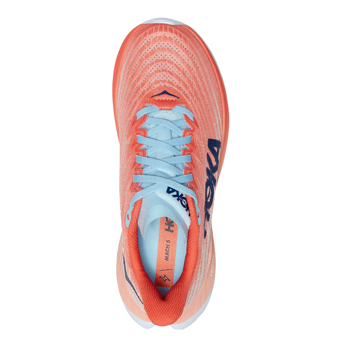 'HOKA' Women's Mach 5 - Camellia / Peach Parfait - Image 2