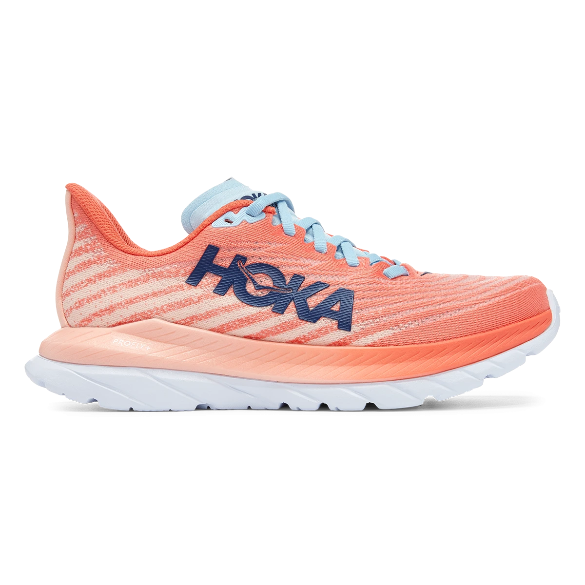 'HOKA' Women's Mach 5 - Camellia / Peach Parfait - Image 4