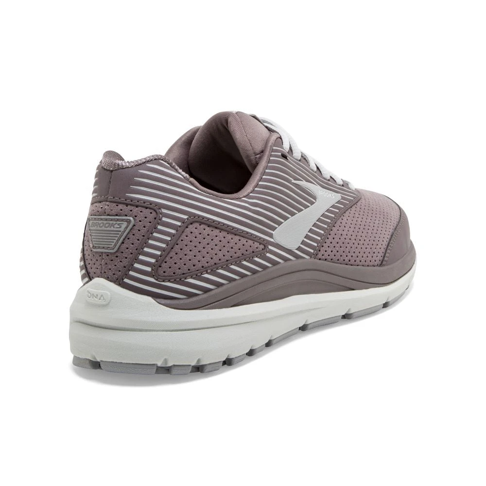 'Brooks' Women's Addiction Walker Suede - Shark / Alloy / Oyster - Image 6