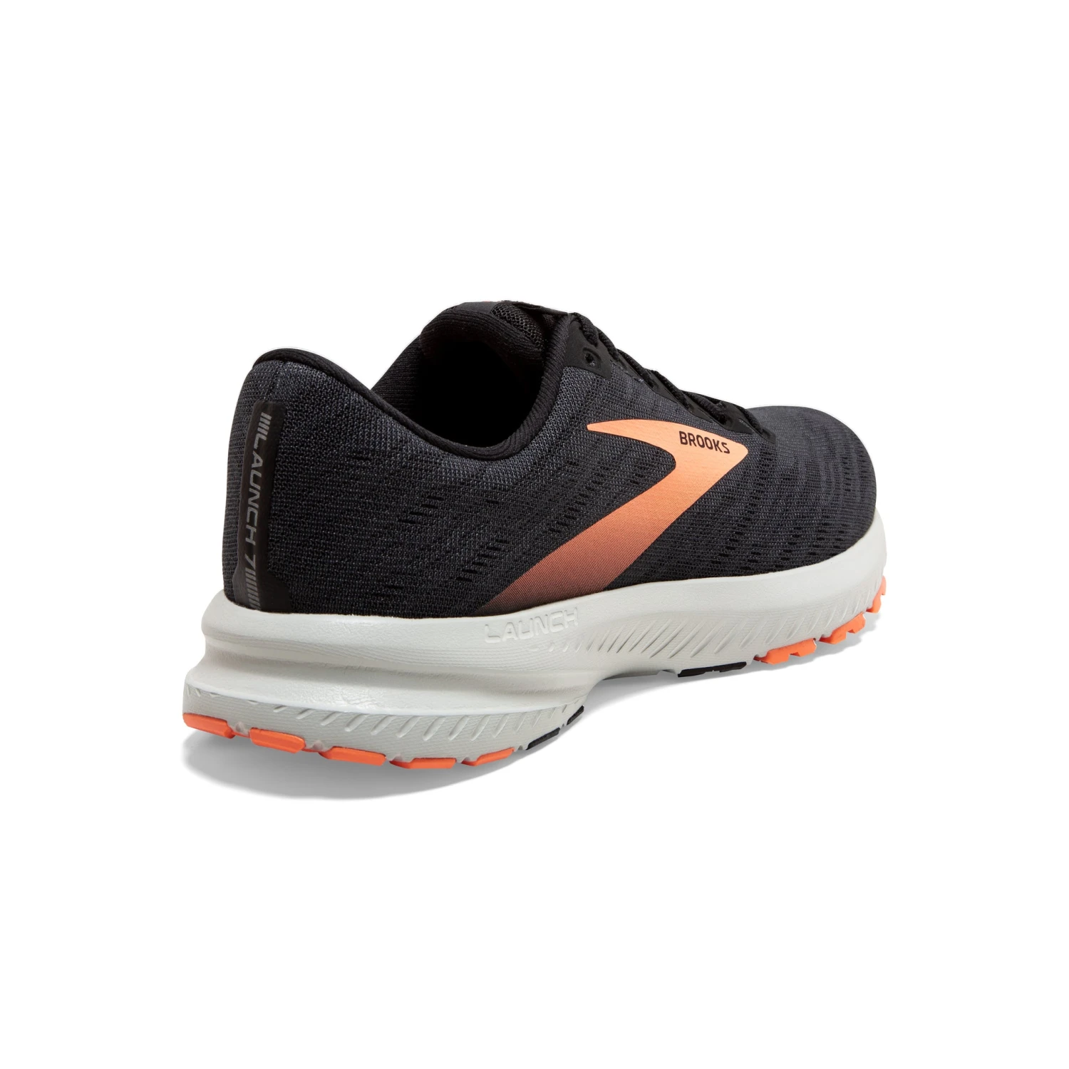 'Brooks' Women's Launch 7 - Black / Cantaloupe - Image 3