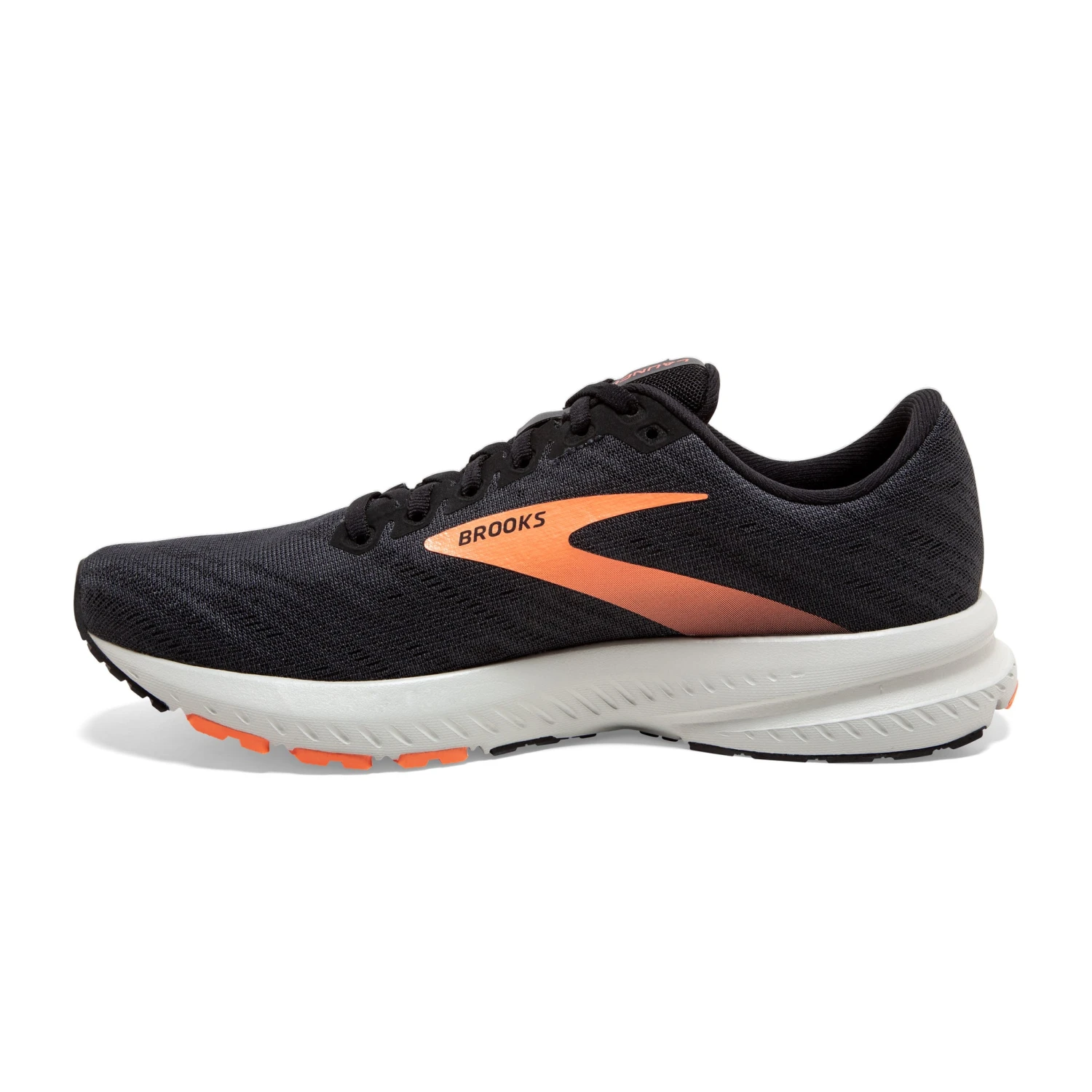'Brooks' Women's Launch 7 - Black / Cantaloupe - Image 6