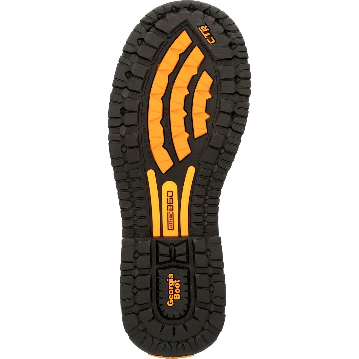 'Georgia Boot' Men's 8" Athens 360 EH WP Soft Toe - Brown - Image 3