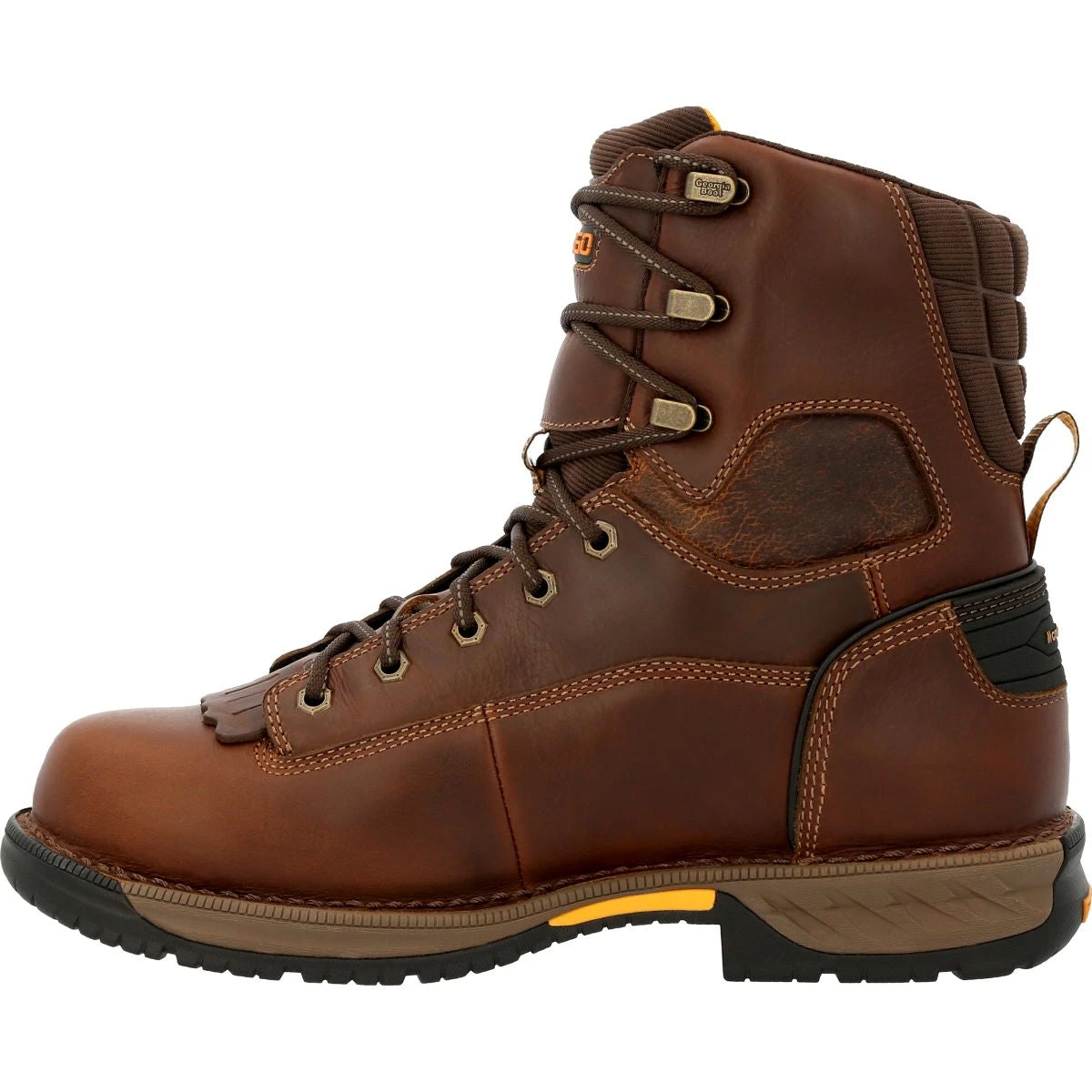 'Georgia Boot' Men's 8" Athens 360 EH WP Soft Toe - Brown - Image 7