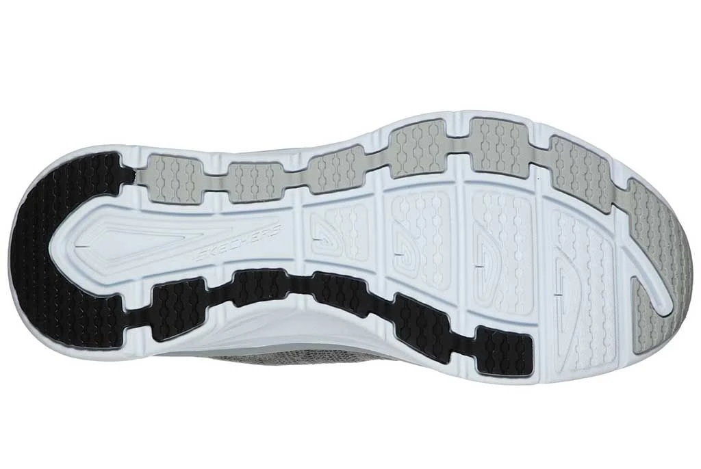 'Skechers' Men's D'Lux Walker-Pensive - Gray / Black (Extra Wide) - Image 3