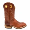 'Hondo' Men's 11" Western Square Toe - Maple Crazy Horse