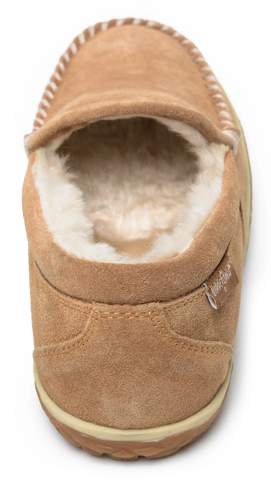 'Minnetonka' Women's Tempe Pile Lined Moc Slipper - Cinnamon - Image 4