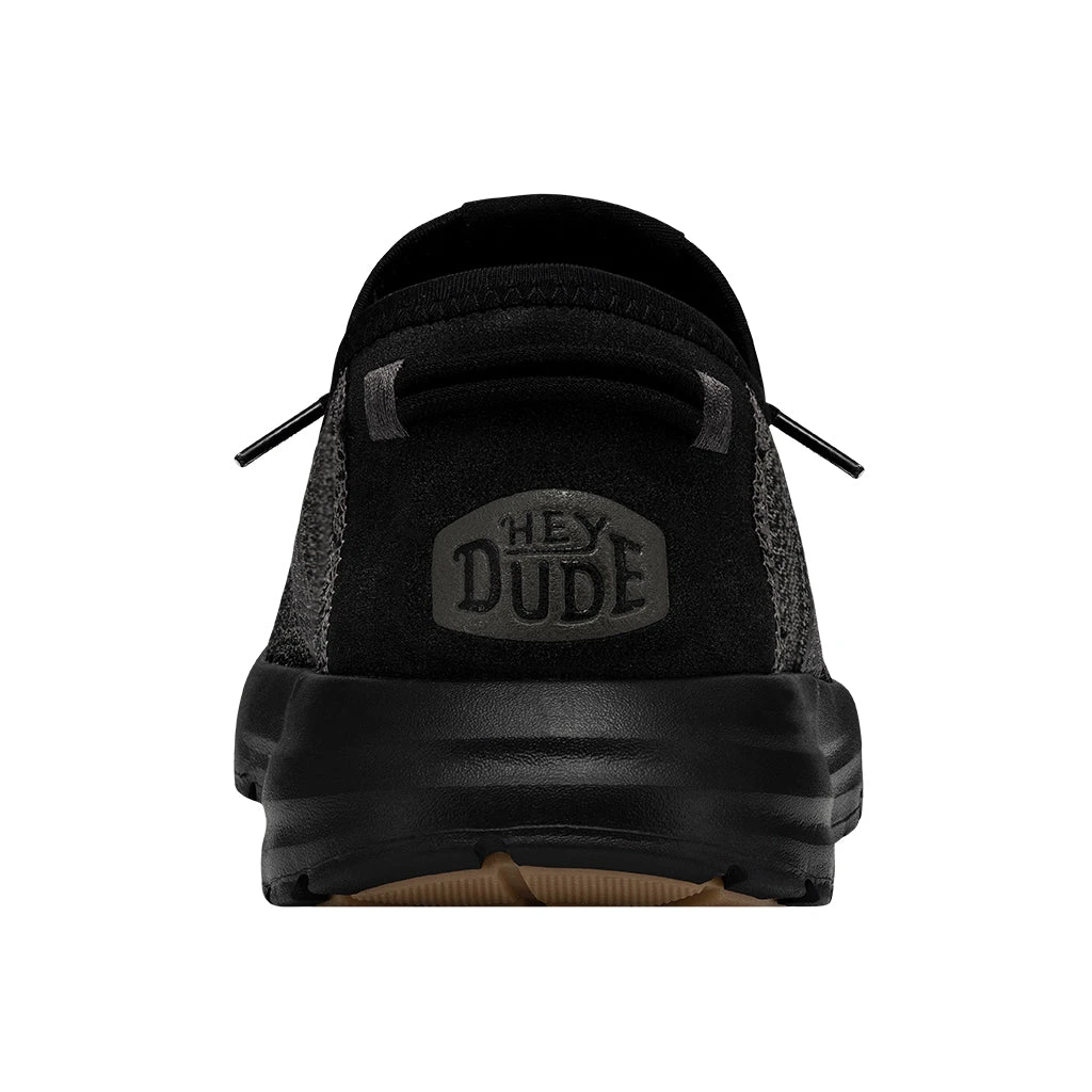 'Hey Dude' Men's Sirocco Sneaker - Black - Image 5