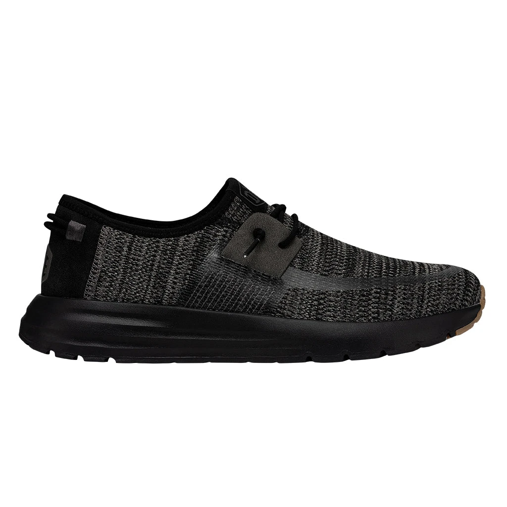 'Hey Dude' Men's Sirocco Sneaker - Black - Image 7