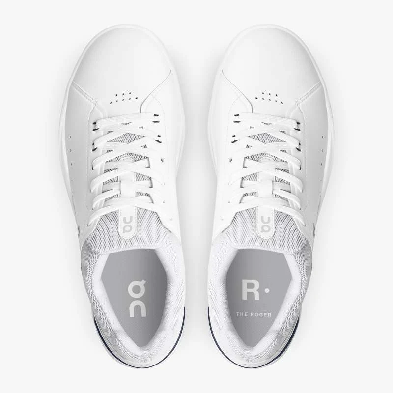 'On Running' Men's THE ROGER Advantage 1 Tennis Sneaker - White / Ink - Image 2
