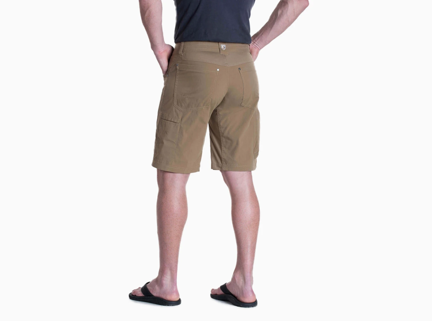 'Kuhl' Men's 10" Radikl™ Short - Dark Khaki - Image 3