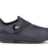'OOFOS' Men's OOmg Fiber Low Slip On - Black / Gray