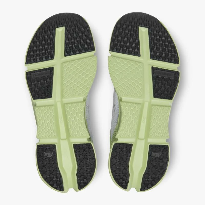 'On Running' Women's Cloudgo - White / Meadow - Image 3