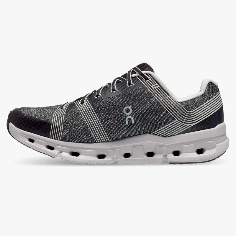 'On Running' Women's Cloudgo - Black / Glacier - Image 6