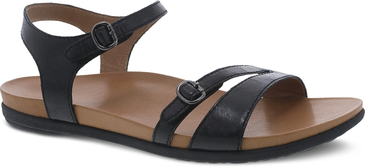 'Dansko' Women's Janelle - Black Glazed Kid Leather - Image 3