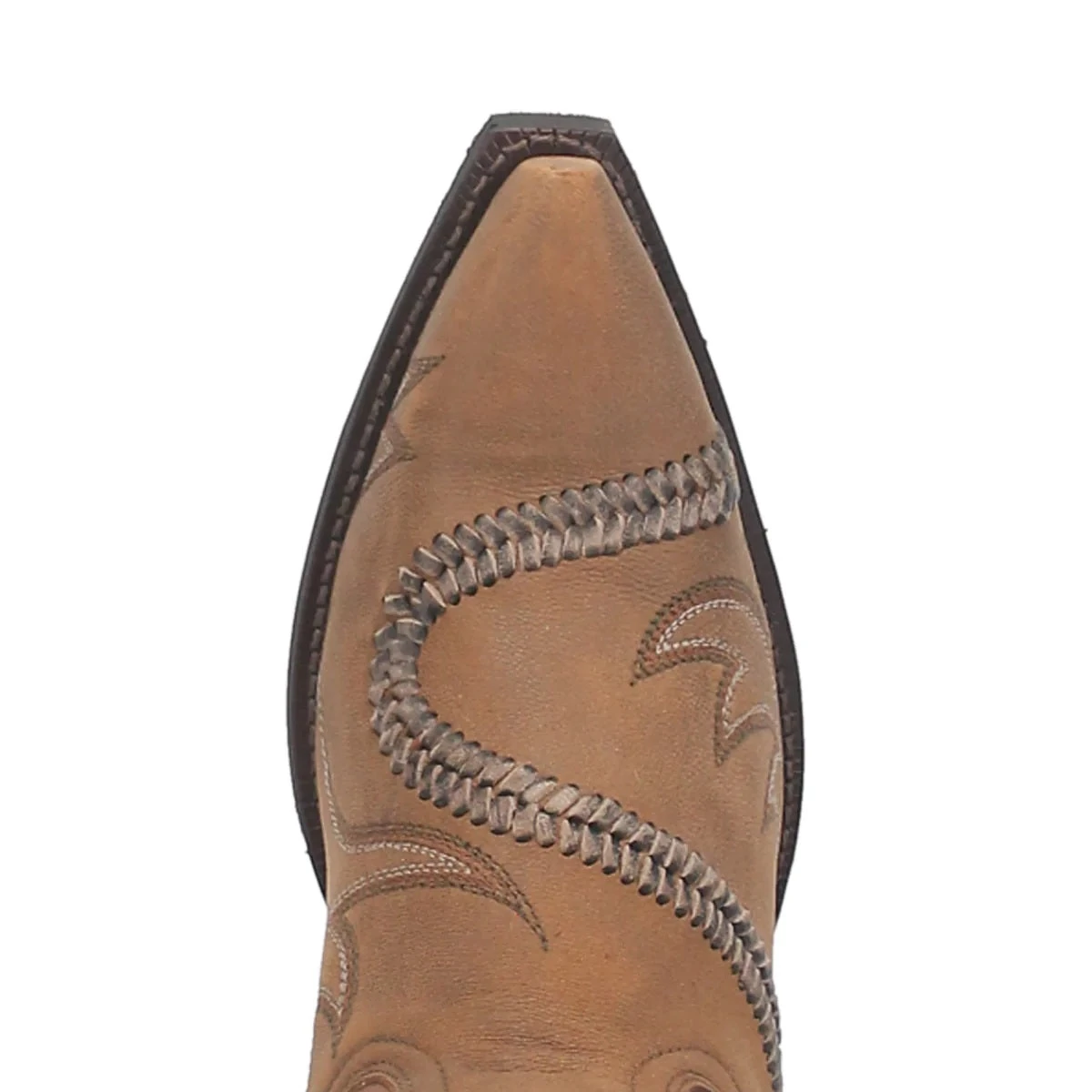 'Laredo' Men's 12" Lawry Western Fashion Snip Toe - Tan - Image 2