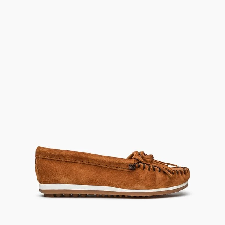 'Minnetonka' Women's Kilty Plus Moccasin - Brown - Image 4
