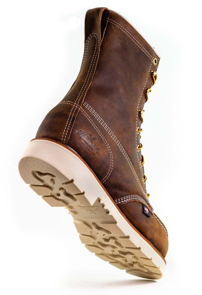 'Thorogood' Men's 8" American Heritage EH Steel Toe - Trail Crazyhorse - Image 5