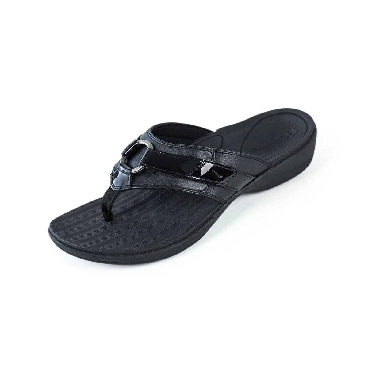 'Powerstep' Women's ArchWear™ Sandal - Black - Image 7