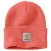 'Carhartt' Acrylic Watch Knit Hat - Electric Coral