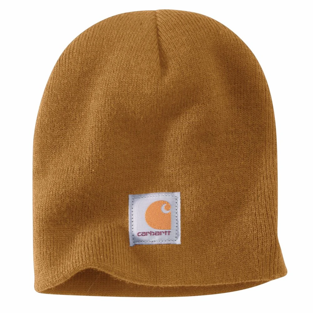 'Carhartt' Men's Acrylic Knit Beanie - Carhartt Brown