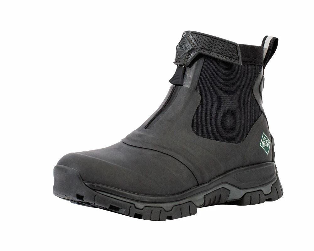 'Muck' Men's Apex Mid Zip - Black - Image 7