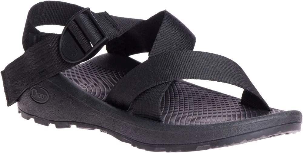 'Chaco' Men's Mega ZCloud Sandal - Black - Image 6