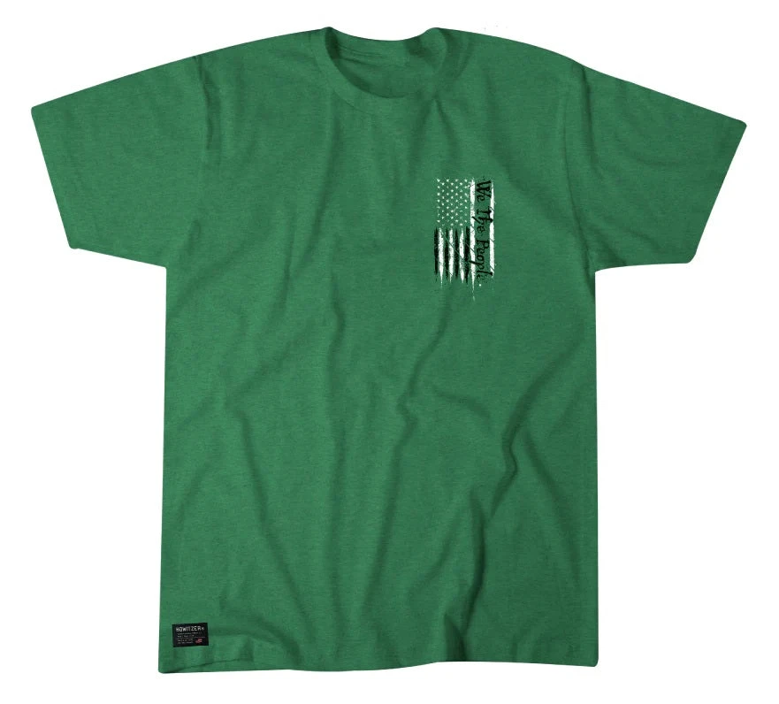 'Howitzer' Men's People Of 76 Short Sleeve Tee - Green Heather