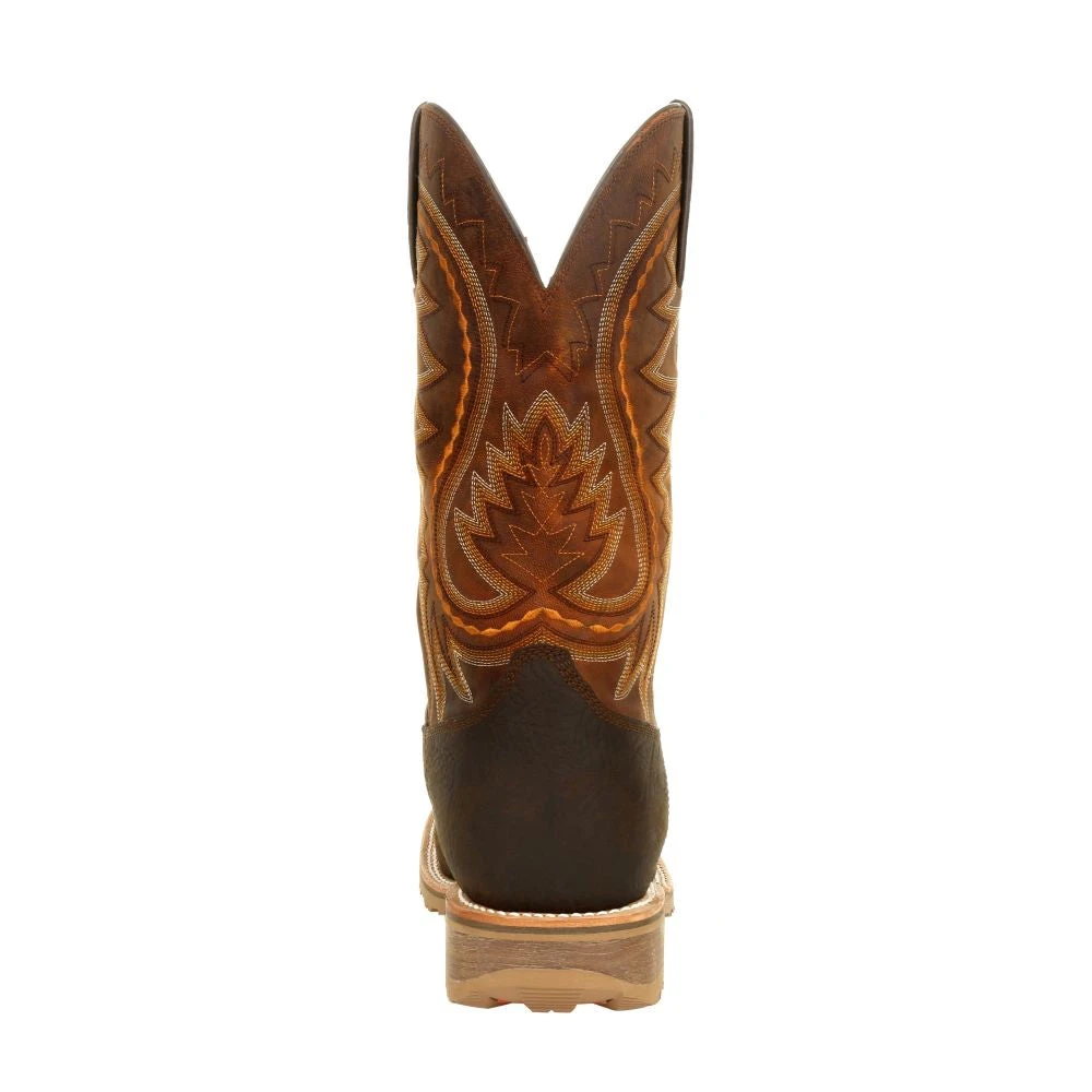 'Durango' Men's 12" Maverick Pro™ WP Western Work - Cimarron Brown - Image 5