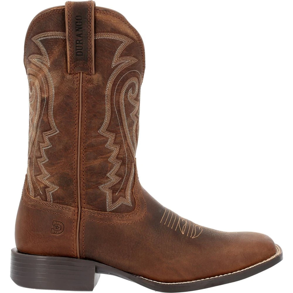 'Durango' Men's 11" Westward Square Toe - PRAIRIE BROWN - Image 6