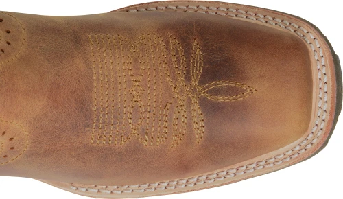 'Double H' Men's 11" Aberdeen EH SR Western Work - Brown - Image 2
