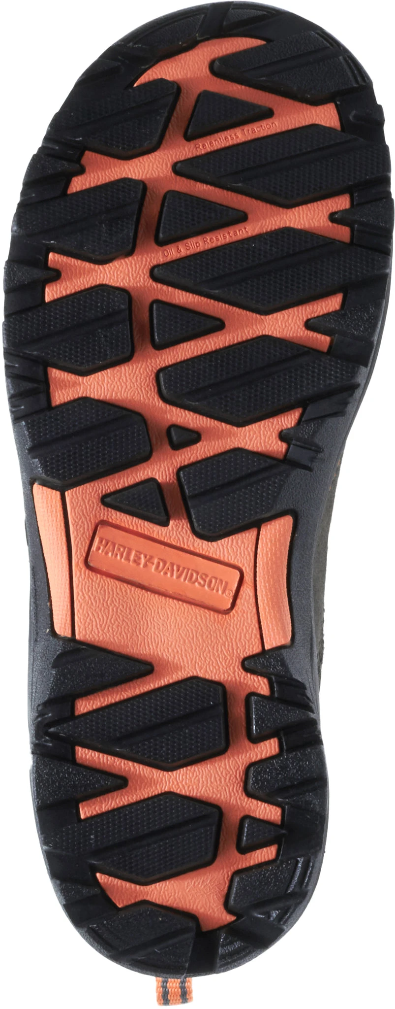 'Harley Davidson' Women's Wincrest Oxford - Grey / Light Orange - Image 10
