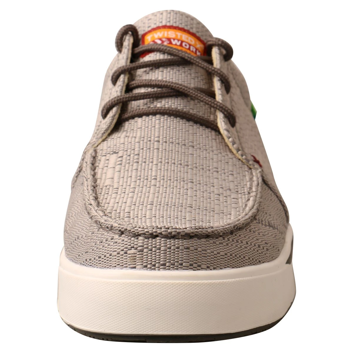 'Twisted X' Men's Work Nano Toe Kicks EH Comp Toe - Light Grey - Image 4
