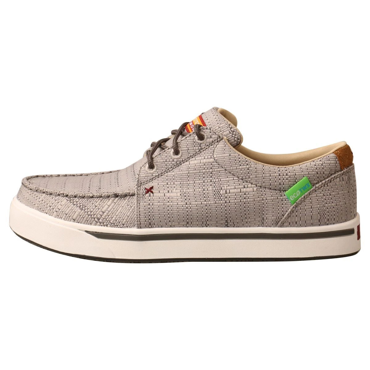 'Twisted X' Men's Work Nano Toe Kicks EH Comp Toe - Light Grey - Image 7