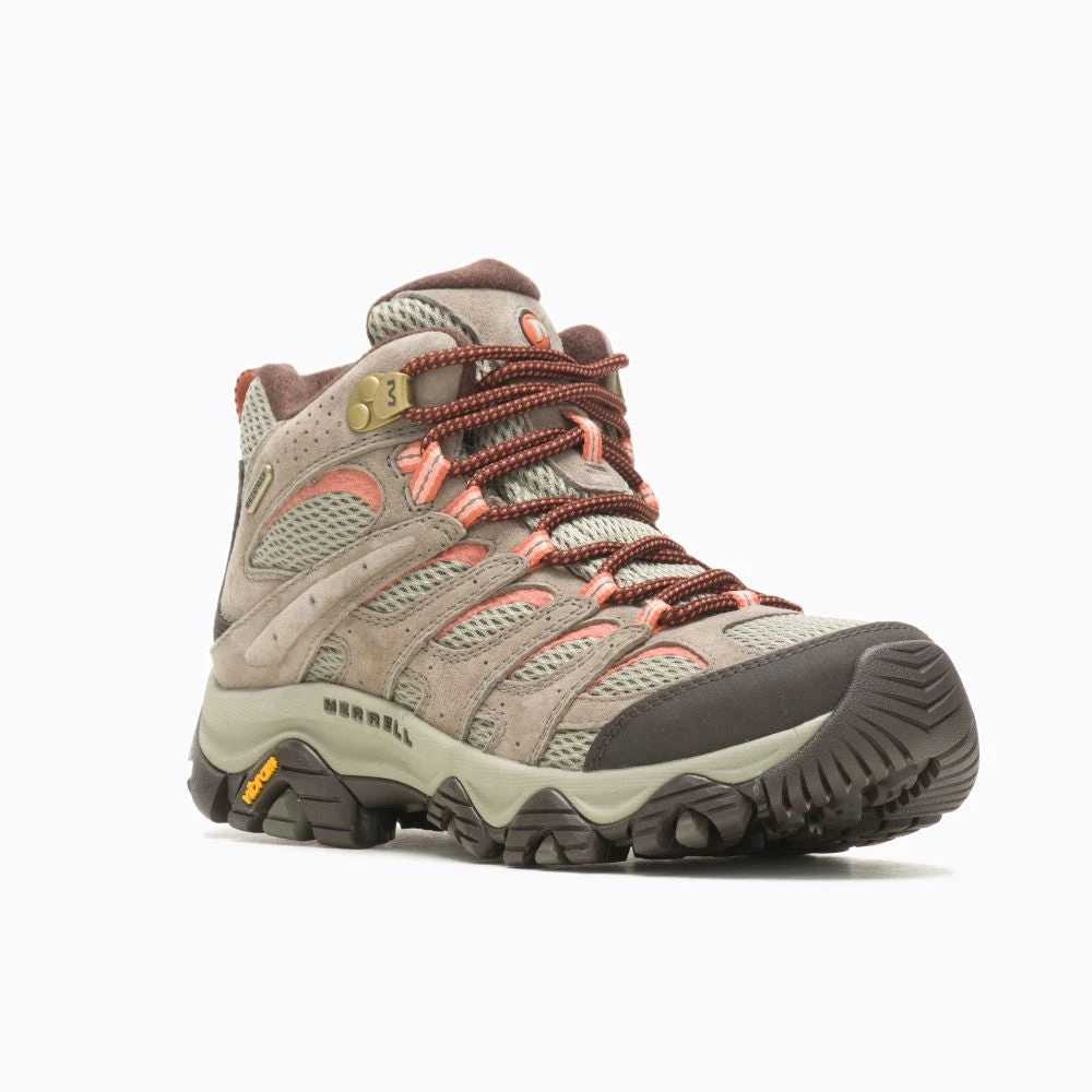 'Merrell' Women's Moab 3 WP Mid Hiker - Bungee Cord - Image 4