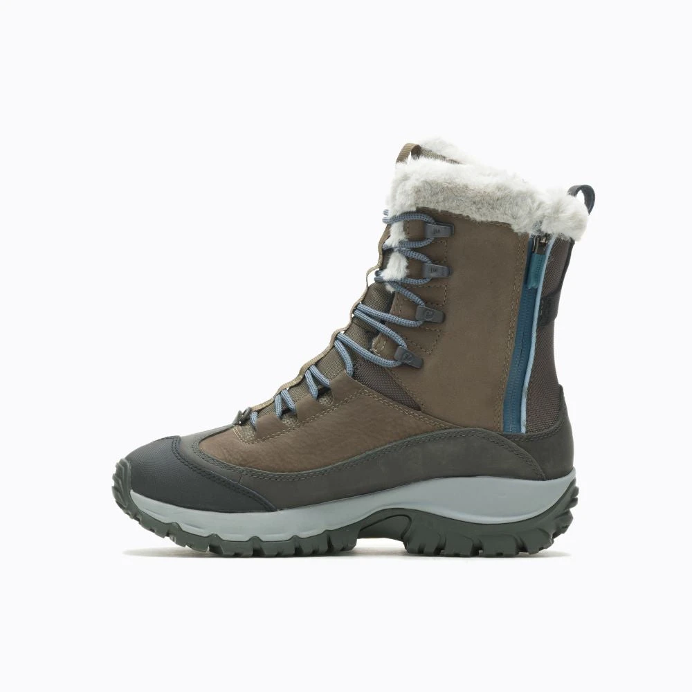 'Merrell' Women's Thermo Rhea 200GR WP Winter Mid Hiker - Olive - Image 6