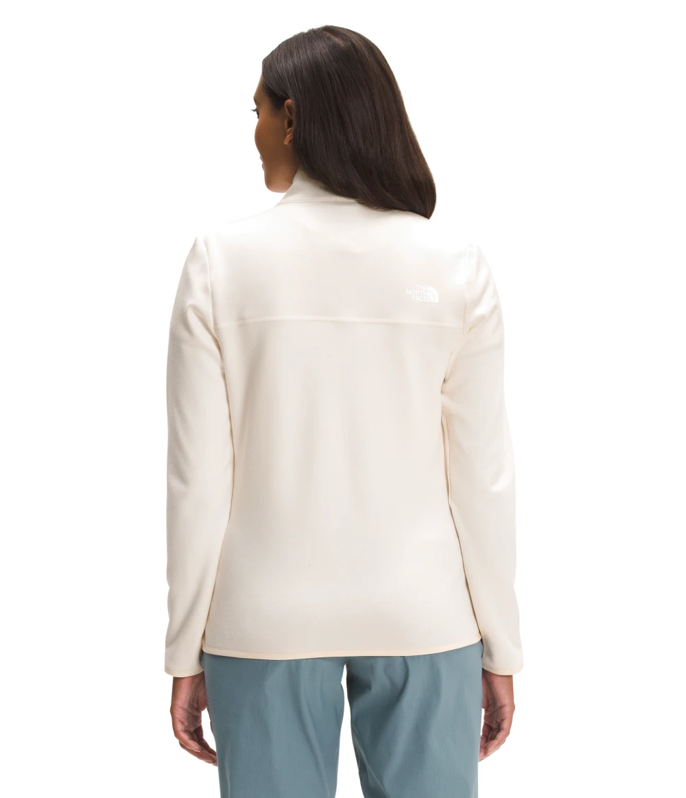 'The North Face' Women's Canyonlands Full Zip Jacket - Gardenia White Heather - Image 2