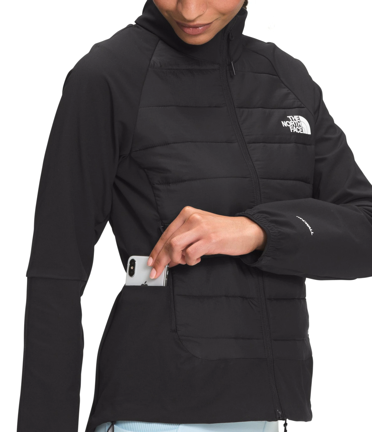 'The North Face' Women's Shelter Cove Hybrid Jacket - TNF Black - Image 3
