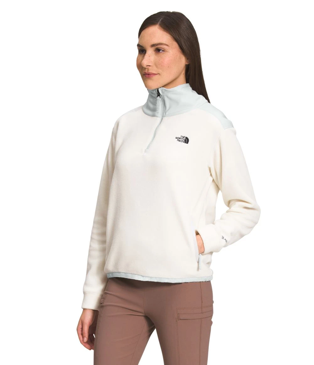 'The North Face' Women's Alpine Polartec® 200 1/4 Zip - Gardenia White - Image 2