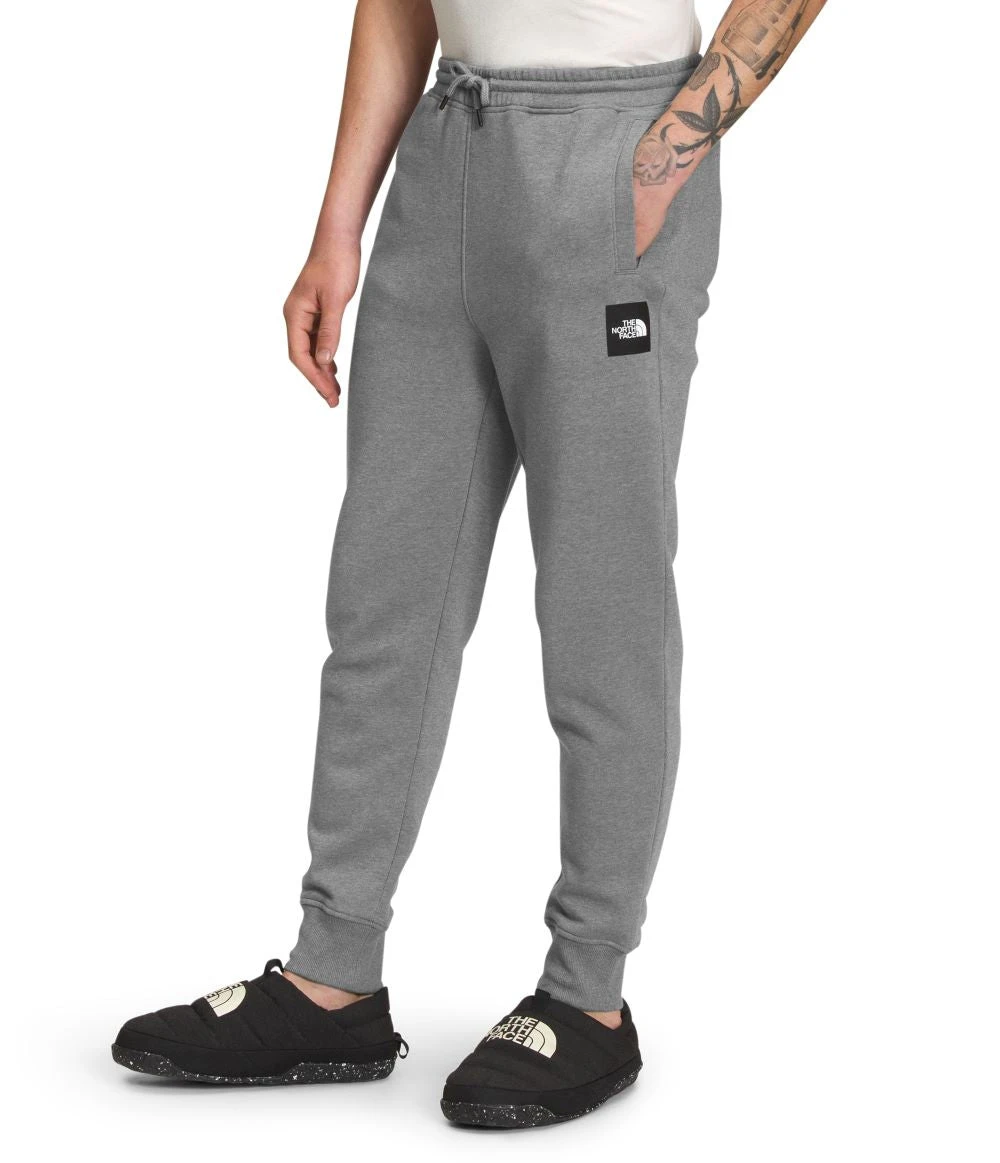 'The North Face' Men's Box NSE Joggers - TNF Medium Grey Heather / TNF Black - Image 3