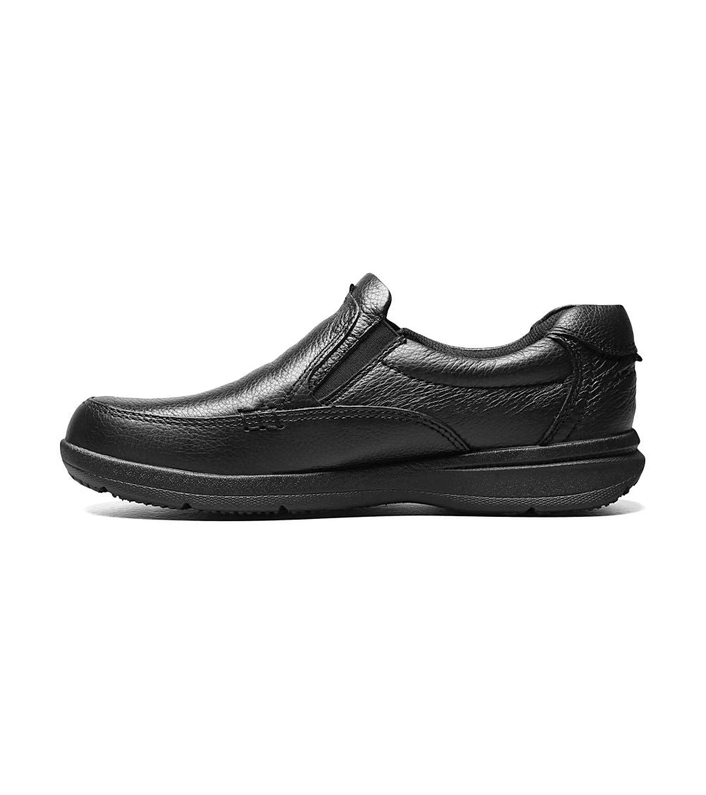 'Nunn Bush' Men's Cam Moc Toe Slip On - Black - Image 6